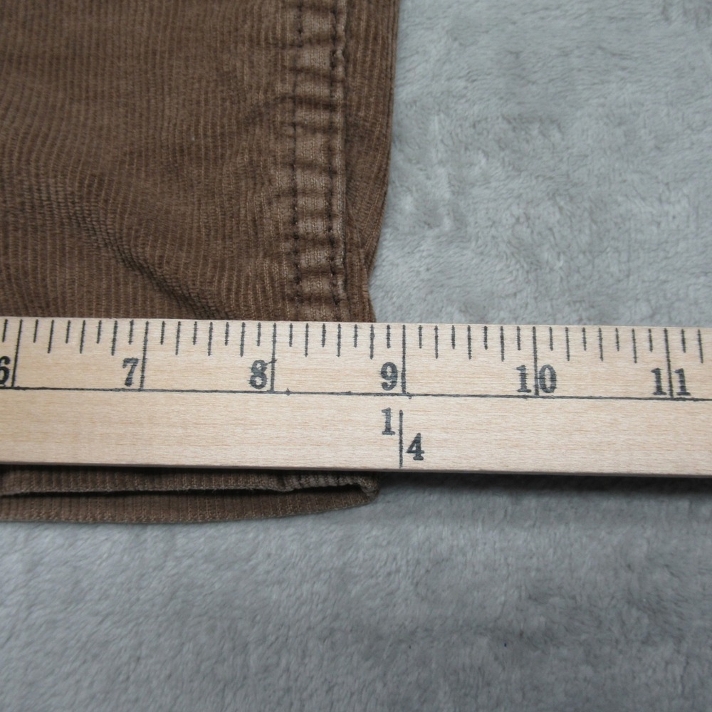 Levis 559 Baggy Pants Mens 34x32 Brown Corduroy Relaxed Fit Straight‎ Leg VTG - Picture 4 of 13